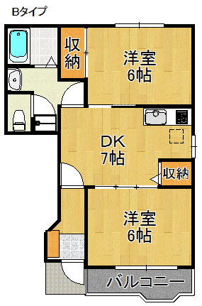 大阪府泉南市樽井８ 樽井駅 2DK アパート 賃貸物件詳細