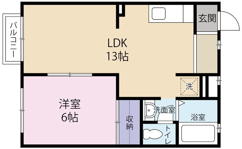 福岡県北九州市小倉北区下到津３ 南小倉駅 1LDK アパート 賃貸物件詳細