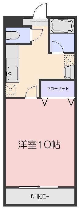 岡山県岡山市南区豊成３ 備前西市駅 1K マンション 賃貸物件詳細