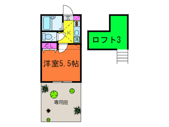 ビジュ－富士見台 1階 1K 賃貸物件詳細