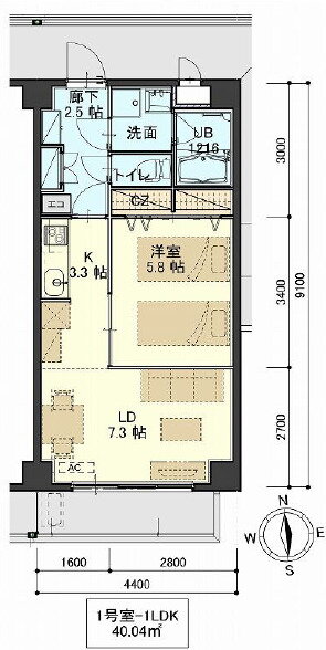 宮城県仙台市青葉区宮町３ 東照宮駅 1LDK マンション 賃貸物件詳細