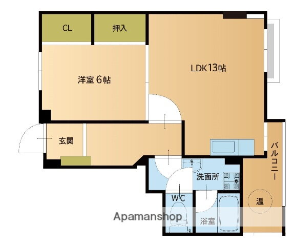 福岡県福岡市中央区浄水通 薬院大通駅 1LDK マンション 賃貸物件詳細