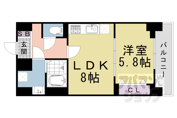 京都府亀岡市亀岡駅北１ 亀岡駅 1LDK マンション 賃貸物件詳細