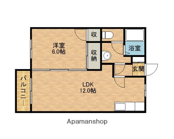 静岡県藤枝市緑町２ 西焼津駅 1LDK アパート 賃貸物件詳細