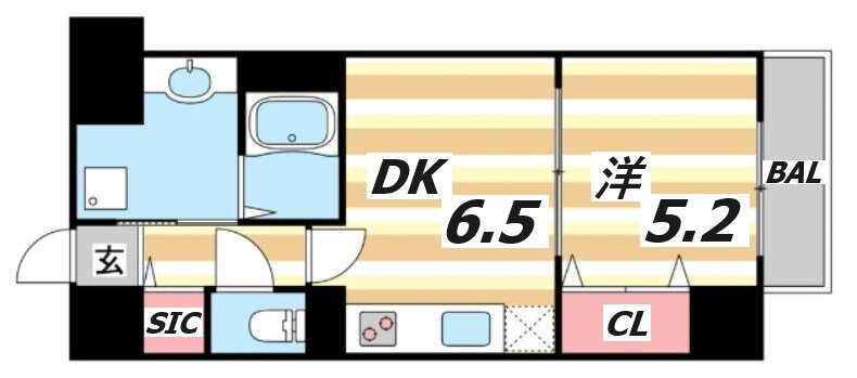 兵庫県神戸市中央区磯辺通２ 三ノ宮駅 1DK マンション 賃貸物件詳細