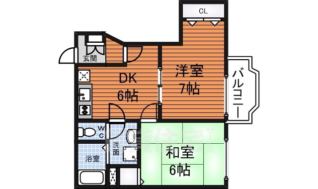 大阪府堺市西区菱木４ 鳳駅 2DK アパート 賃貸物件詳細