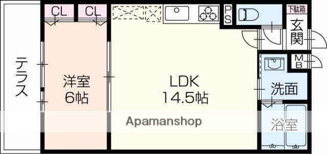 兵庫県姫路市南車崎１ 山陽姫路駅 1LDK アパート 賃貸物件詳細