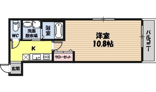 大阪府大阪市城東区中央２ 蒲生四丁目駅 1K アパート 賃貸物件詳細
