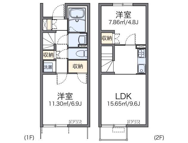 神奈川県厚木市及川１ 愛甲石田駅 2LDK アパート 賃貸物件詳細