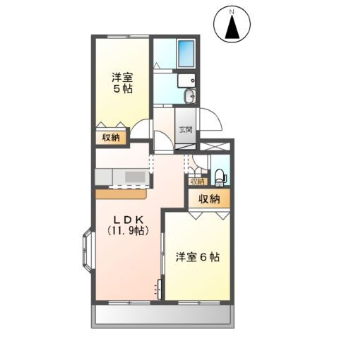 岐阜県可児市塩河 新可児駅 2LDK アパート 賃貸物件詳細