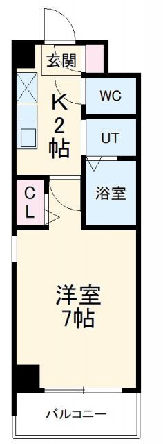 愛知県名古屋市南区明治１ 豊田本町駅 1K マンション 賃貸物件詳細