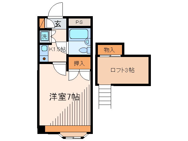 東京都世田谷区千歳台２ 祖師ヶ谷大蔵駅 1K マンション 賃貸物件詳細