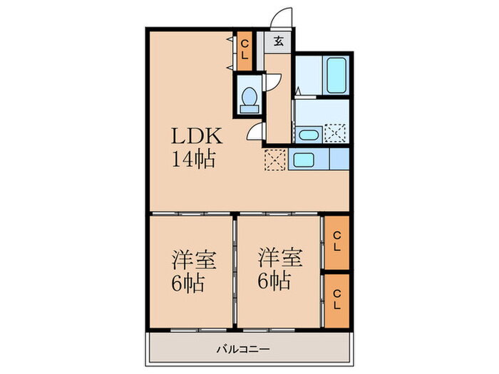 福岡県福岡市東区松田３ 柚須駅 2LDK マンション 賃貸物件詳細