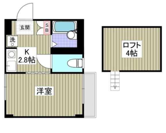 東京都中野区松が丘１ 新井薬師前駅 1K マンション 賃貸物件詳細