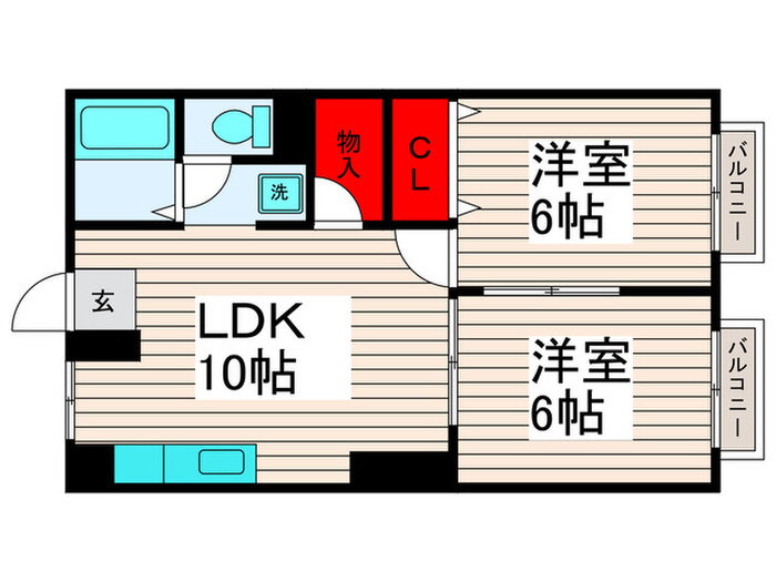 東京都足立区栗原２ 西新井駅 2LDK マンション 賃貸物件詳細