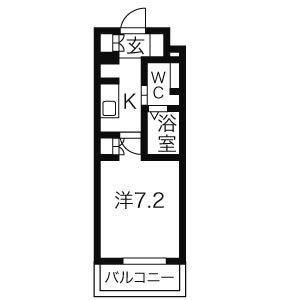 愛知県名古屋市千種区春岡１ 池下駅 1K マンション 賃貸物件詳細