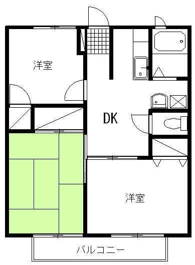 山梨県甲府市堀之内町 国母駅 3DK アパート 賃貸物件詳細