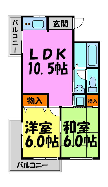 兵庫県宝塚市清荒神１ 清荒神駅 2LDK マンション 賃貸物件詳細