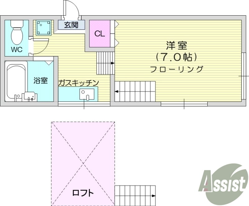 宮城県仙台市青葉区台原４ 台原駅 ワンルーム アパート 賃貸物件詳細