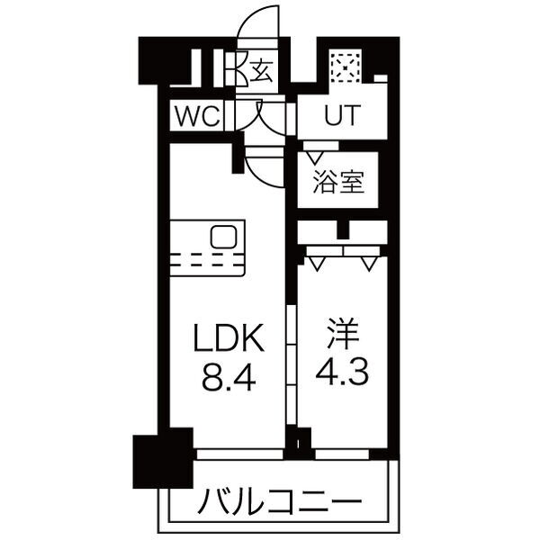 大阪府大阪市大正区三軒家西１ 大正駅 1LDK マンション 賃貸物件詳細