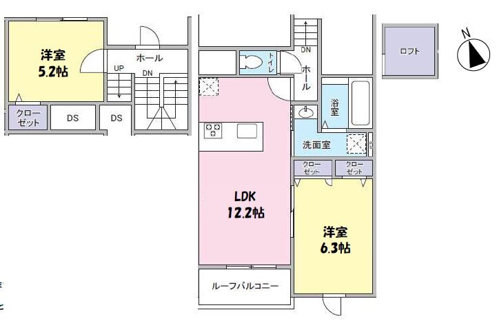 Ｔｉｅｒｒａ 1階 2LDK 賃貸物件詳細