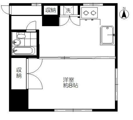 東京都新宿区中落合４ 中井駅 1DK アパート 賃貸物件詳細