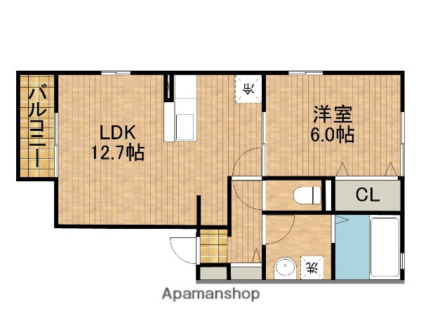 静岡県袋井市浅羽 袋井駅 1LDK アパート 賃貸物件詳細