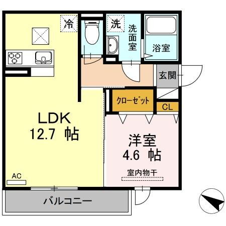 広島県尾道市長江２ 尾道駅 1LDK アパート 賃貸物件詳細
