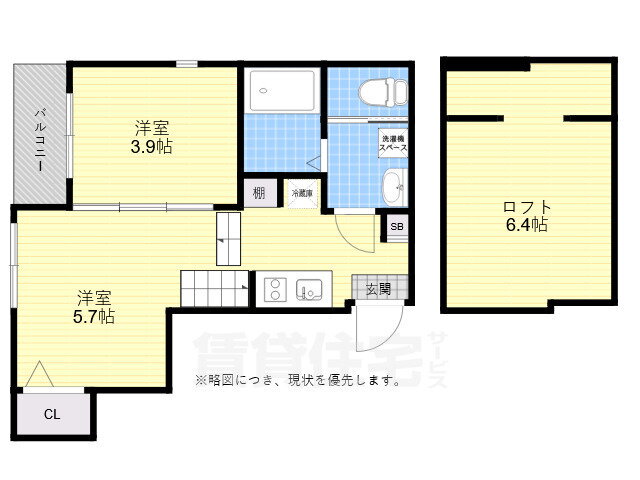福岡県福岡市城南区片江５ 福大前駅 2K アパート 賃貸物件詳細