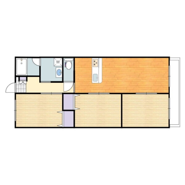 岡山県岡山市北区津島南２ 3LDK マンション 賃貸物件詳細
