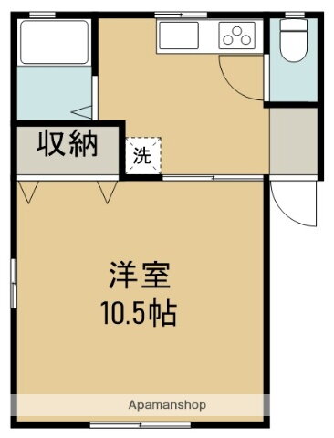 宮城県仙台市宮城野区新田４ 小鶴新田駅 1K アパート 賃貸物件詳細