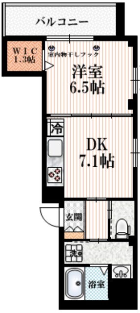 東京都荒川区東日暮里５ 三河島駅 1DK マンション 賃貸物件詳細