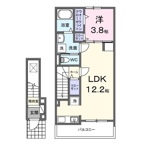 島根県松江市上乃木３ 乃木駅 1LDK アパート 賃貸物件詳細