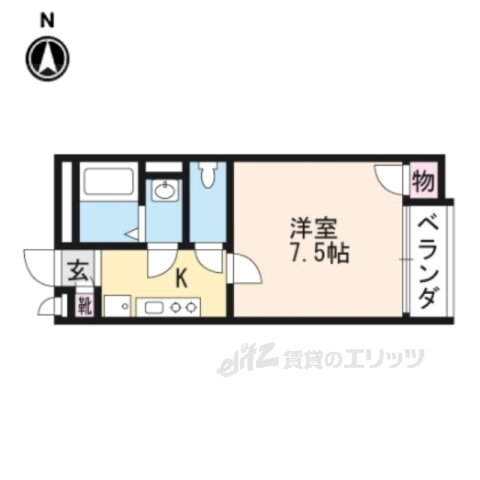 京都府京都市東山区今熊野南日吉町 京都駅 1K アパート 賃貸物件詳細
