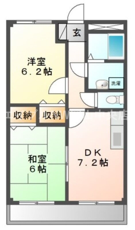 岡山県岡山市北区今保 庭瀬駅 2DK マンション 賃貸物件詳細