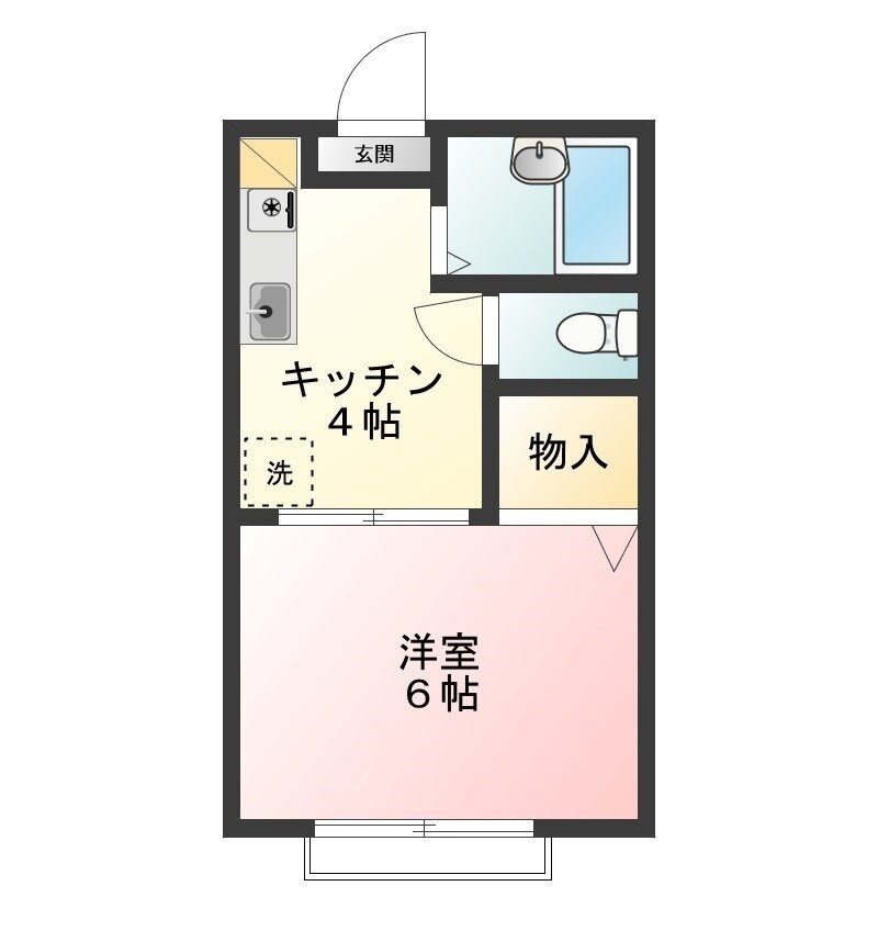 東京都府中市府中町１ 府中駅 1K アパート 賃貸物件詳細