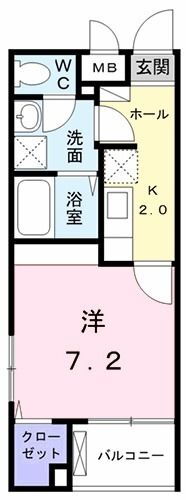 神奈川県相模原市中央区矢部１ 矢部駅 1K マンション 賃貸物件詳細