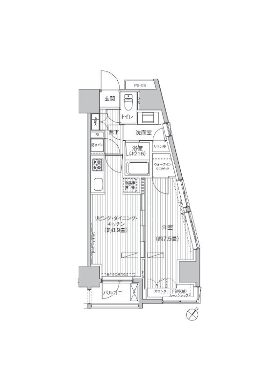 東京都文京区本駒込６ 千石駅 1LDK マンション 賃貸物件詳細