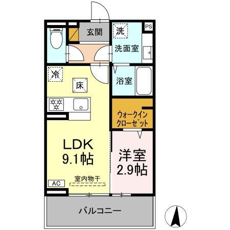 茨城県ひたちなか市上野２ 勝田駅 1LDK アパート 賃貸物件詳細