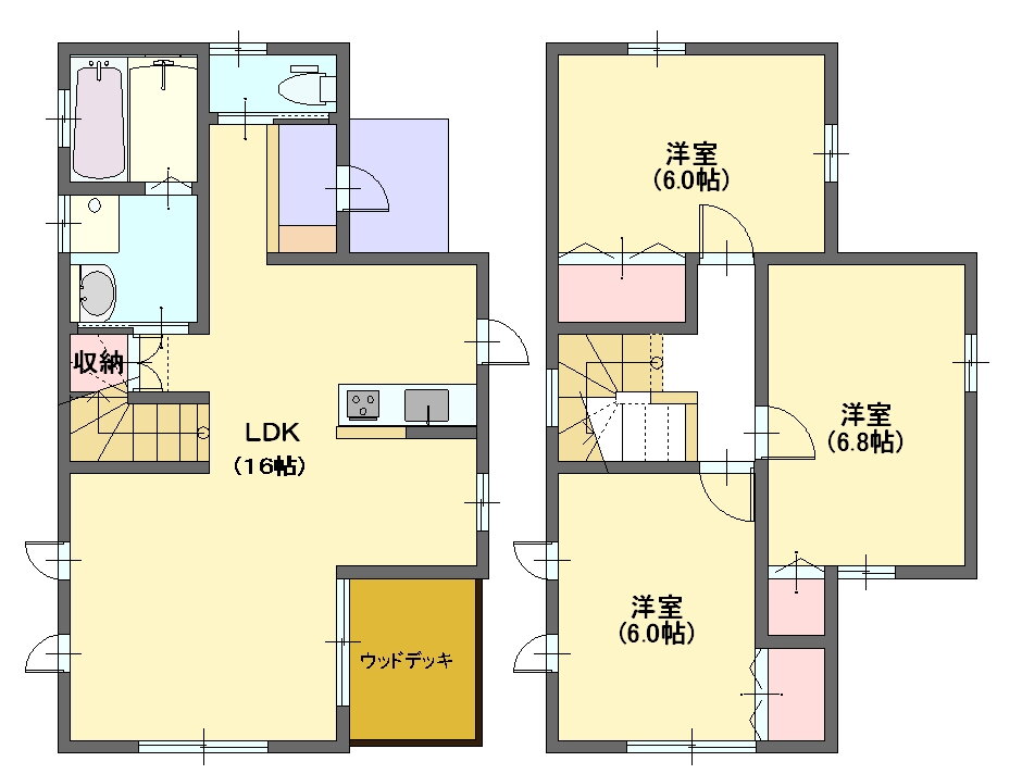 栃木県宇都宮市平松３ 峰駅 3LDK 一戸建て 賃貸物件詳細