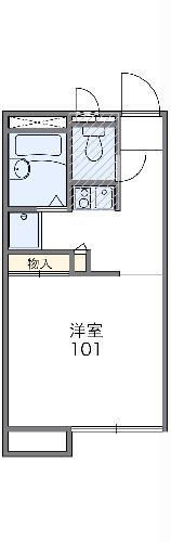 レオパレストトロ 2階 1K 賃貸物件詳細