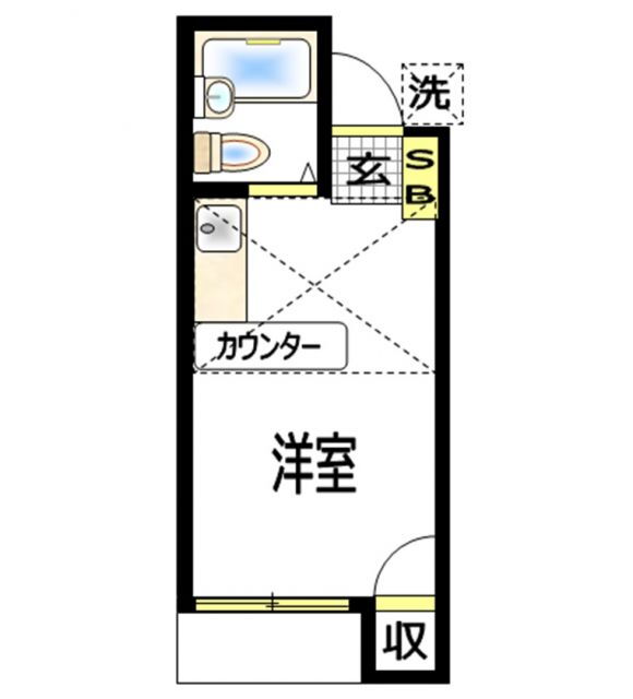 神奈川県厚木市妻田西２ 本厚木駅 ワンルーム アパート 賃貸物件詳細