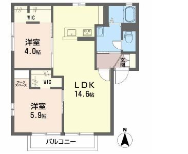 長野県松本市沢村３ 北松本駅 2LDK アパート 賃貸物件詳細