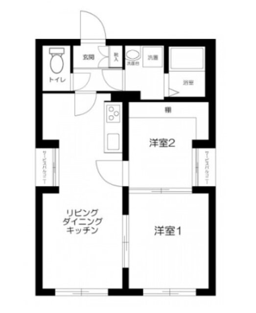 東京都北区神谷１ 王子神谷駅 2LDK マンション 賃貸物件詳細