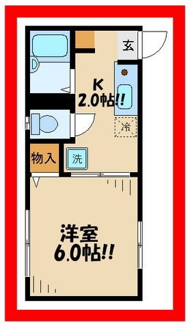 東京都調布市小島町２ 調布駅 1K アパート 賃貸物件詳細