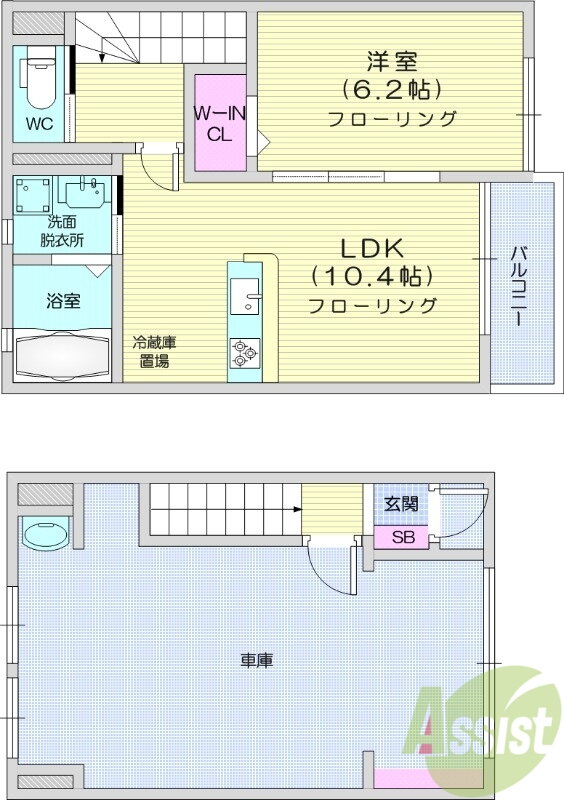 宮城県仙台市太白区西中田５ 南仙台駅 1LDK アパート 賃貸物件詳細
