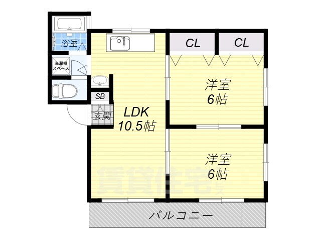 大阪府大阪市城東区野江１ 野江駅 2LDK マンション 賃貸物件詳細