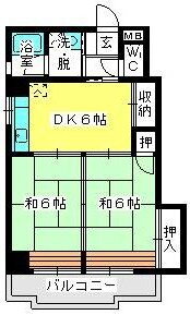 福岡県福岡市博多区博多駅東１ 博多駅 2DK マンション 賃貸物件詳細