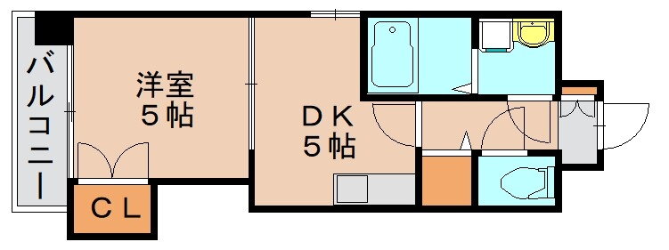 福岡県福岡市東区筥松２ 箱崎駅 1DK マンション 賃貸物件詳細