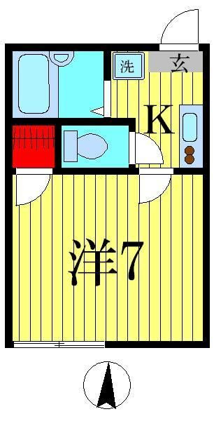 東京都葛飾区立石１ 京成立石駅 1K アパート 賃貸物件詳細